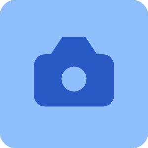 Camera Square Icon from Core Flat - Free Set