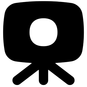 Camera Tripod Icon from Flex Solid - Free Set