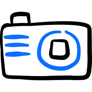 Camera Icon from Freehand Duotone - Free Set