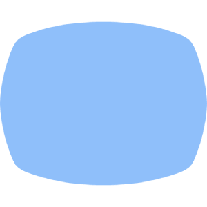 Composition Oval Icon from Core Flat - Free Set