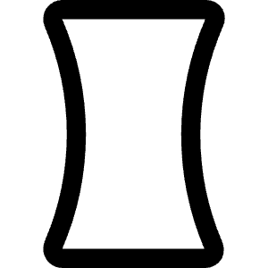 Composition Vertical Icon from Core Line - Free Set