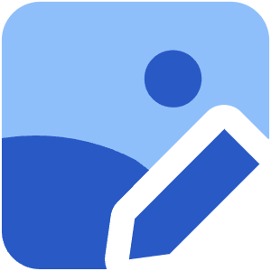 Edit Image Photo Icon from Core Flat - Free Set