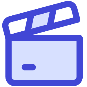 Film Slate Icon from Core Duo - Free Set