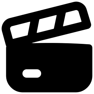 Film Slate Icon from Flex Remix - Free Set