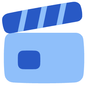 Film Slate Icon from Plump Flat - Free Set