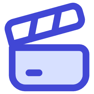 Film Slate Icon from Flex Duo - Free Set