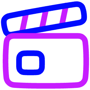 Film Slate Icon from Plump Neon - Free Set