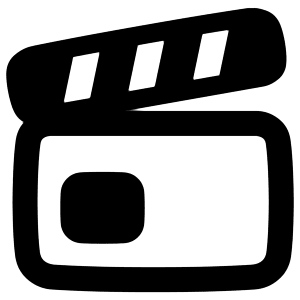 Film Slate Icon from Plump Remix - Free Set