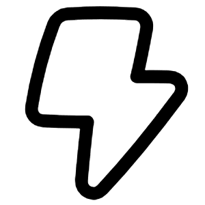 Flash 1 Icon from Plump Line - Free Set