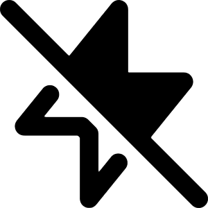 Flash Off Icon from Core Remix - Free Set