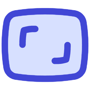 Focus Frame Icon from Flex Duo - Free Set