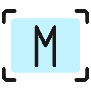 Focus M Icon from Ultimate Colors - Free Set