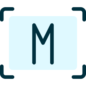 Focus M Icon from Ultimate Duotone - Free Set