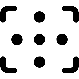 Focus Points Icon from Core Line - Free Set