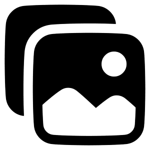 Gallery 2 Icon from Plump Solid - Free Set