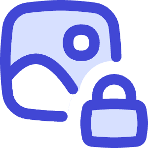 Landscape Lock Icon from Flex Duo - Free Set
