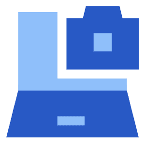 Laptop Camera Icon from Sharp Flat - Free Set