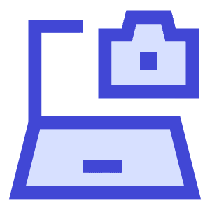 Laptop Camera Icon from Sharp Duo - Free Set