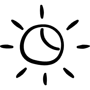 Light Mode Dark Light Icon from Freehand Line - Free Set