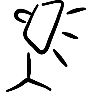 Light Umbrella Reflect Icon from Freehand Line - Free Set