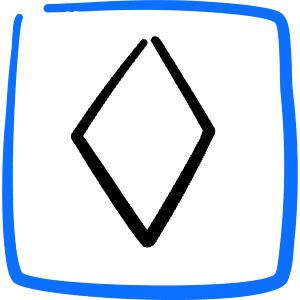 Mask Diamond Icon from Freehand Duotone - Free Set