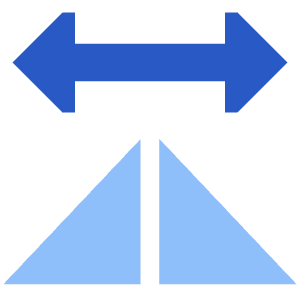 Mirror Horizontally Icon from Sharp Flat - Free Set