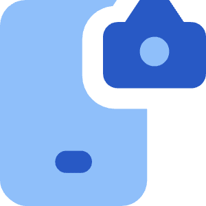 Mobile Phone Camera Icon from Core Flat - Free Set