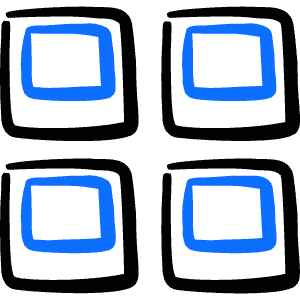 Picture Polaroid Four Icon from Freehand Duotone - Free Set