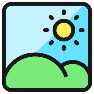 Picture Sun Icon from Ultimate Colors - Free Set