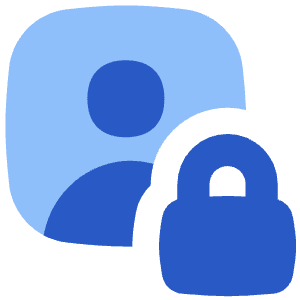 Portrait Lock Icon from Flex Flat - Free Set