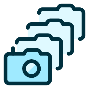 Taking Pictures Cameras Icon from Ultimate Duotone - Free Set