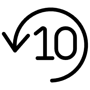 Timer 10 Icon from Ultimate Light - Free Set