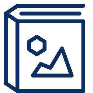 Book Album Picture Icon from Cyber Line - Free Set