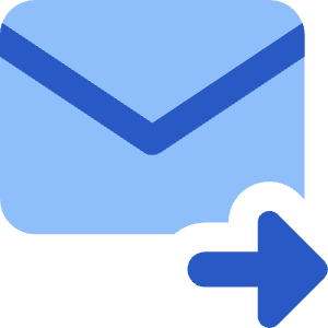 Email Forward Icon from Core Flat Set
