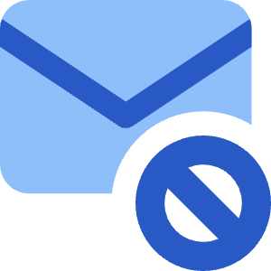 Inbox Block Icon from Core Flat Set