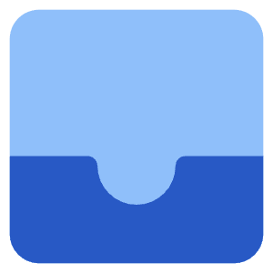 Inbox Icon from Core Flat Set
