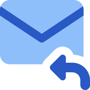 Mail Reply Icon from Core Flat Set