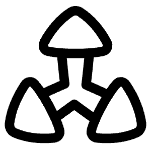 3d Coordinate Axis Icon from Plump Line - Free Set