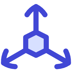 3d Coordinate Axis Icon from Flex Duo - Free Set