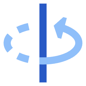 3d Rotate Y Axis Icon from Sharp Flat - Free Set