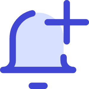 Add Bell Notification Icon from Core Duo - Free Set