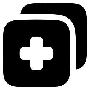 Add Layer 2 Icon from Plump Solid - Free Set