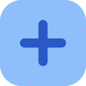 Add Square Icon from Core Flat - Free Set