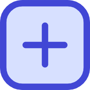 Add Square Icon from Core Duo - Free Set