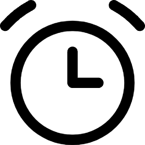 Alarm Clock Icon from Core Line - Free Set