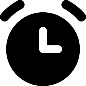 Alarm Clock Icon from Core Solid - Free Set