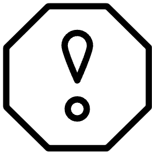 Alert Octagon 1 Icon from Ultimate Light - Free Set