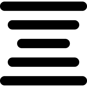 Align Center Icon from Core Solid - Free Set