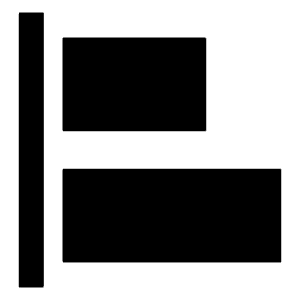Align Left 1 Icon from Sharp Solid - Free Set