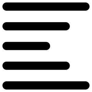 Align Left 1 Icon from Core Remix - Free Set
